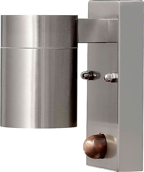 Gnosjö Konstsmide AL Halogen Wandleuchte grau/eds m.BWM GU10 7541-000 günstig online kaufen