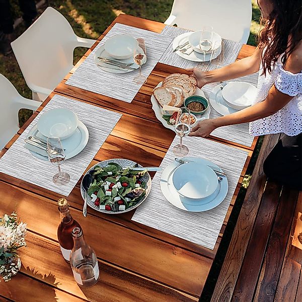 MODFU Platzset 6er Tischset Platz-Matten Platzdeckchen günstig online kaufen