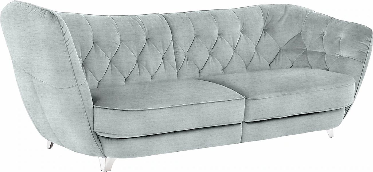 Leonique Big-Sofa "Retro", stylischer Hochlehner günstig online kaufen
