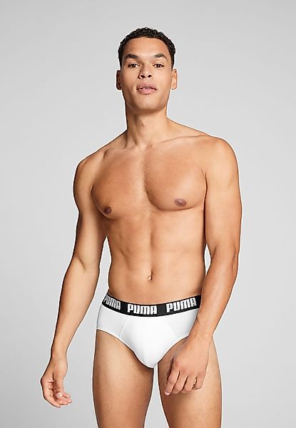 PUMA BODYWEAR Slip Everyday Comfort Cotton Stretch (4-St) im sportlichen De günstig online kaufen