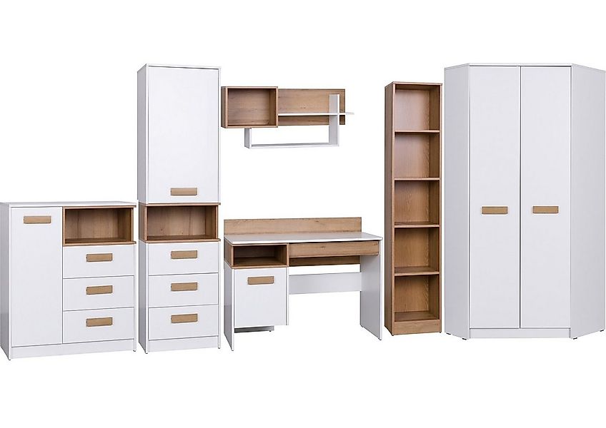 Marmex Möbel Jugendzimmer-Set Grant SET 08, (6-tlg), Soft-Close-Funktion günstig online kaufen