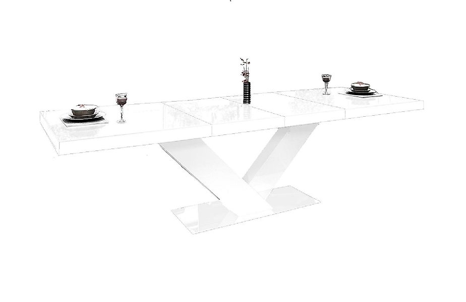 designimpex Esstisch Design Tisch HE-999 Weiß günstig online kaufen