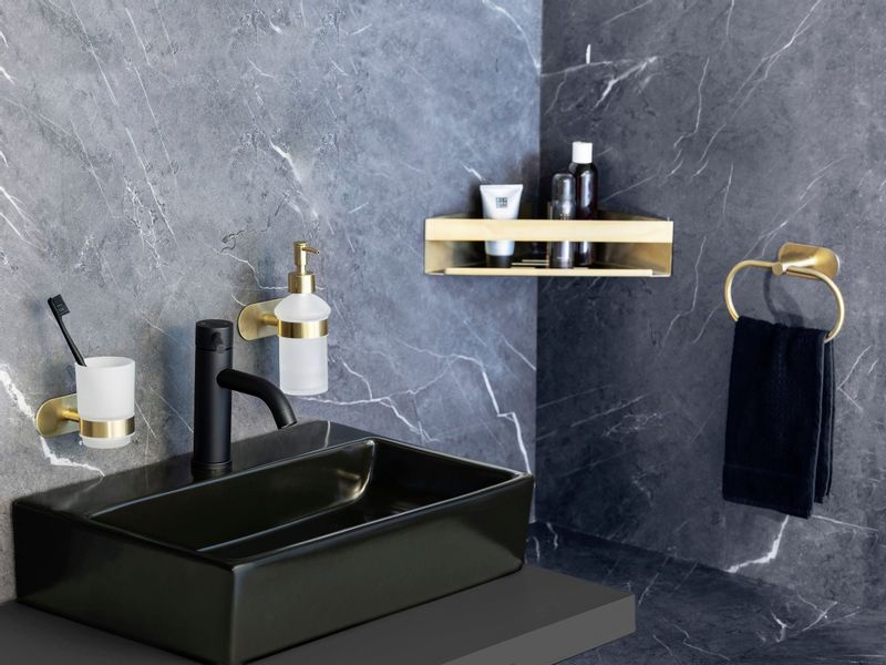 WENKO Handtuchring "Turbo-Loc Orea" Befestigen ohne Bohren günstig online kaufen