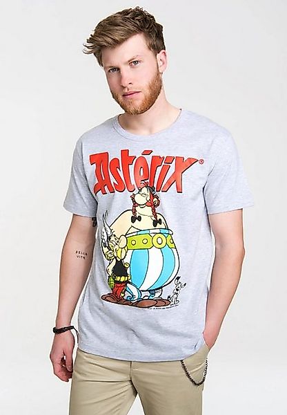 LOGOSHIRT T-Shirt Asterix & Obelix mit coolem Retro-Print günstig online kaufen