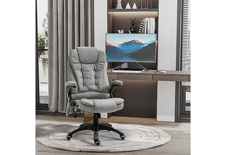 Vinsetto Schreibtischstuhl Bürostuhl mit Massagefunktion, Massagesessel mit günstig online kaufen