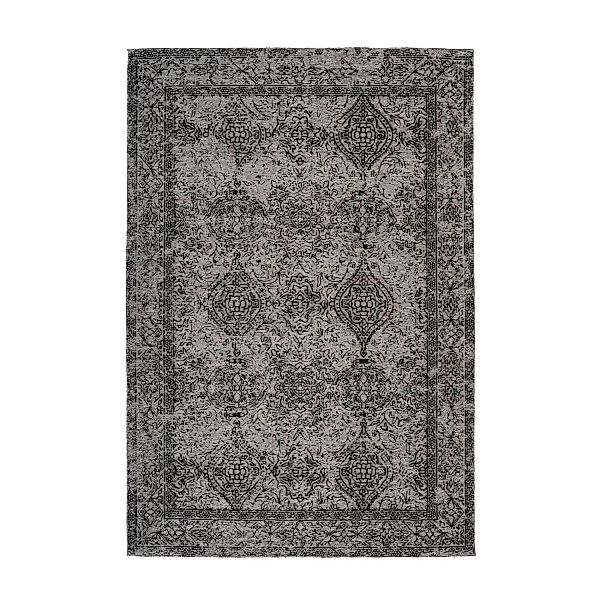 MeGusta Vintage Teppich Grau Schwarz Design Orientalisch Baumwolle 120 x 17 günstig online kaufen