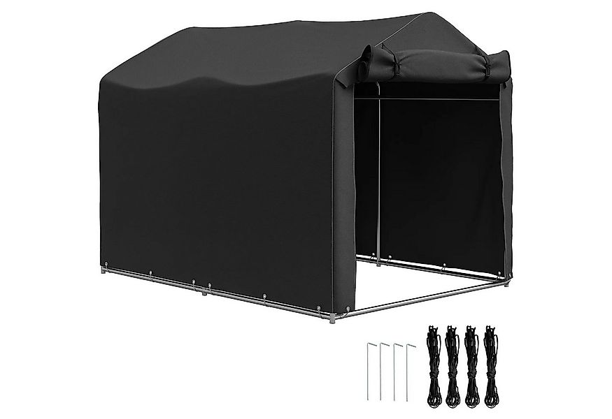 BlingBin Gerätezelt 2,2 x 1,6 m Gartenzelt, Fahrradzelt mit aufrollbarer Re günstig online kaufen