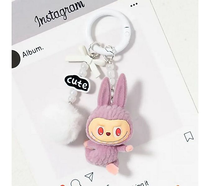 suebidou Schlüsselanhänger Labubu inspirierter niedlicher Anhänger für Tasc günstig online kaufen