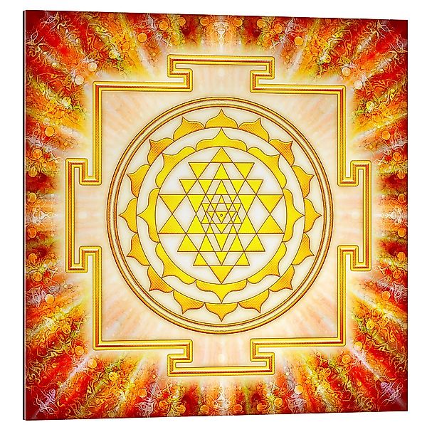 Posterlounge Wandbild Sri Yantra – Artwork günstig online kaufen