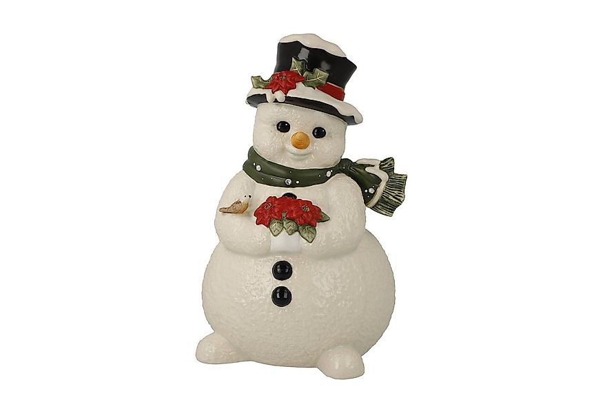 Goebel Weihnachtsfigur Goebel Schneemänner Schneemann - Im verschneiten Gar günstig online kaufen