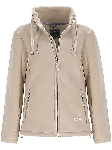 Coastguard Fleecejacke 51019 Damen Fleecejacke mit Stehkragen - Unifarbene günstig online kaufen