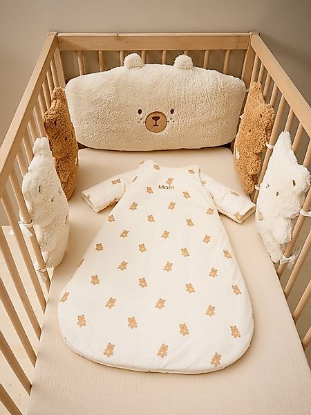 vertbaudet Bettumrandung Bettumrandung / Laufstall-Polster KLEINER BÄR, Höh günstig online kaufen