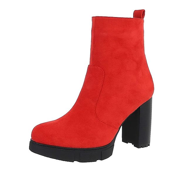 Ital-Design Damen Freizeit Plateaustiefelette (87108743) Blockabsatz günstig online kaufen