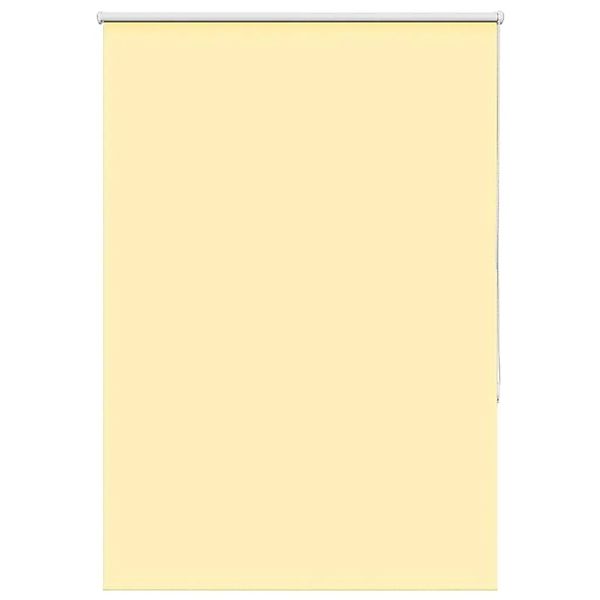 vidaXL Verdunkelungsrollo Gelb 105x150cm Stoffbreite 100,7cm Polyester 4012 günstig online kaufen