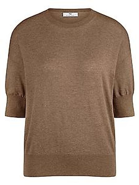 Rundhals-Pullover Peter Hahn braun günstig online kaufen