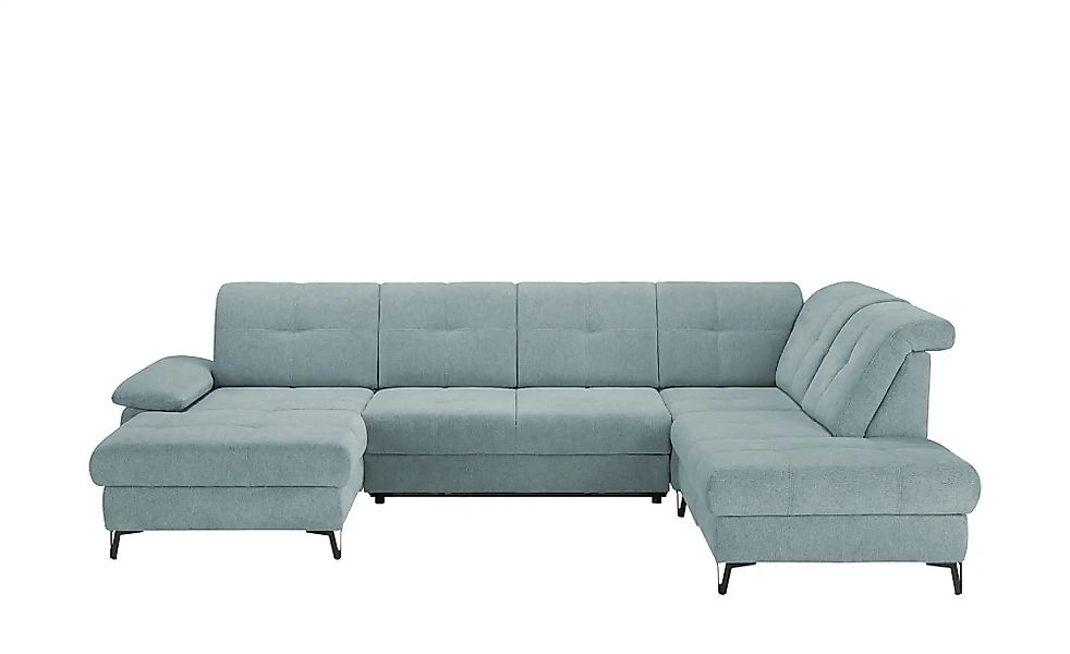 medium Wohnlandschaft  Planova II ¦ blau ¦ Maße (cm): B: 338 H: 96 T: 249.0 günstig online kaufen