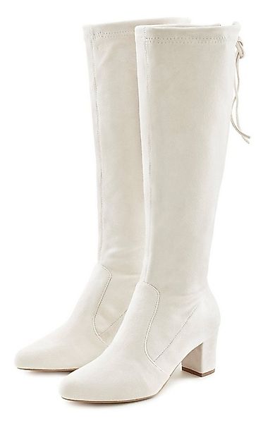 LASCANA Schlupfstiefel Schlupfboots, Slouchy Boots, Slip-On, Stretch & Bloc günstig online kaufen