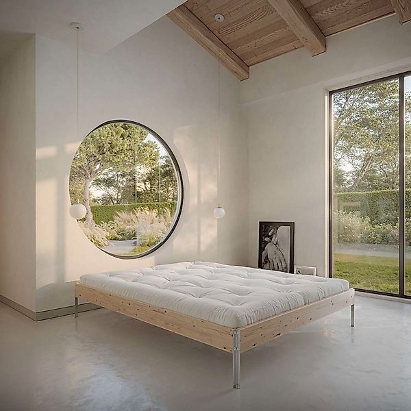 Karup Design Bettgestell "CORE BED Bodenbett, Holzrahmen, Futonbett, Jugend günstig online kaufen