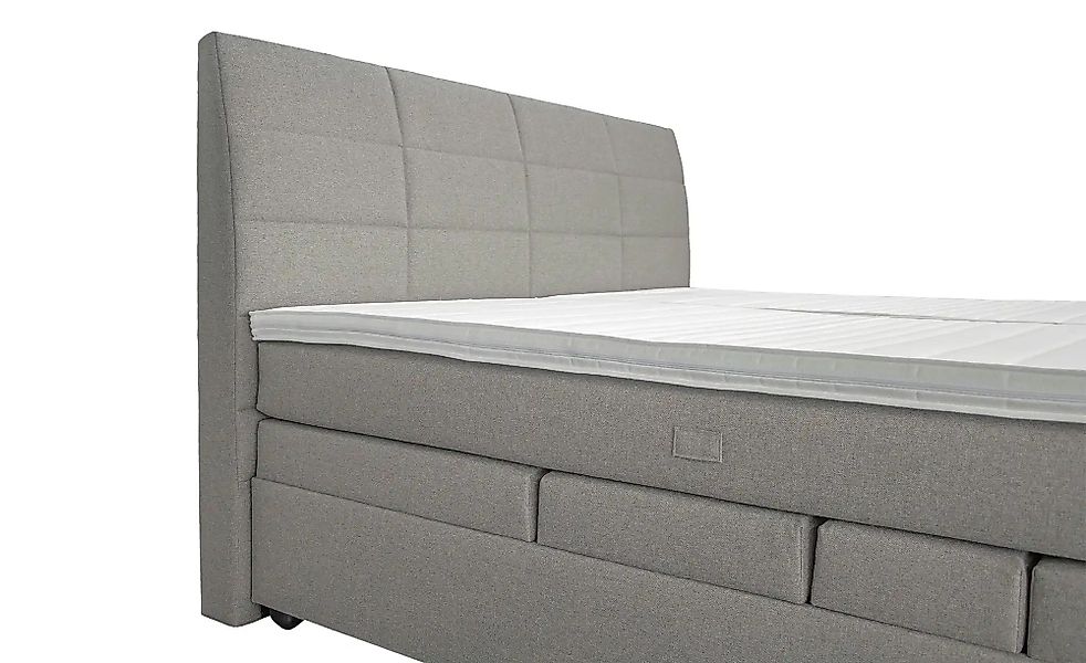 Boxspringbett  Bedfordshire ¦ beige ¦ Maße (cm): B: 187 H: 122 Betten > Box günstig online kaufen