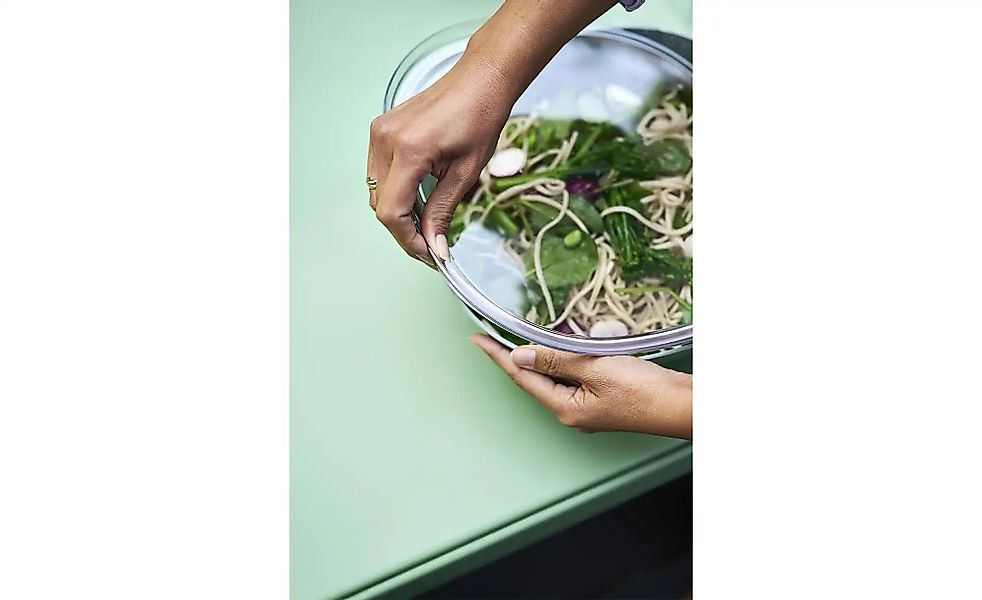 Mepal Servierschale  Silueta ¦ grün ¦ Kunststoff ¦ Maße (cm): H: 12,7  Ø: 3 günstig online kaufen