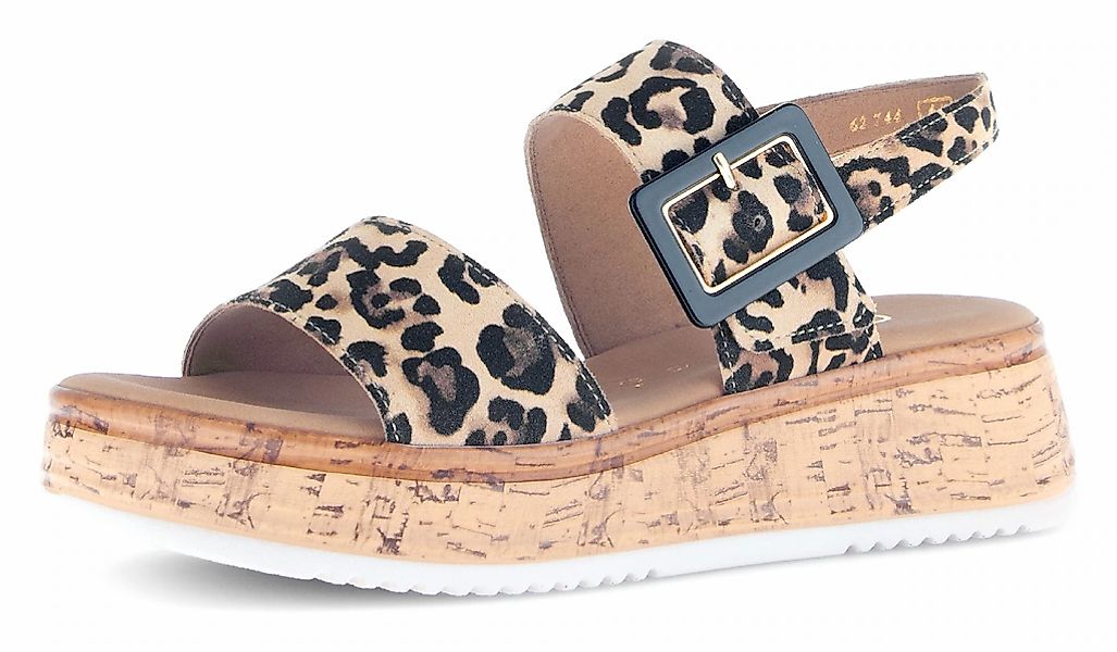 Gabor RHODOS Plateausandaletten, Keilabsatz, Sommerschuh in bequemer Schuhw günstig online kaufen