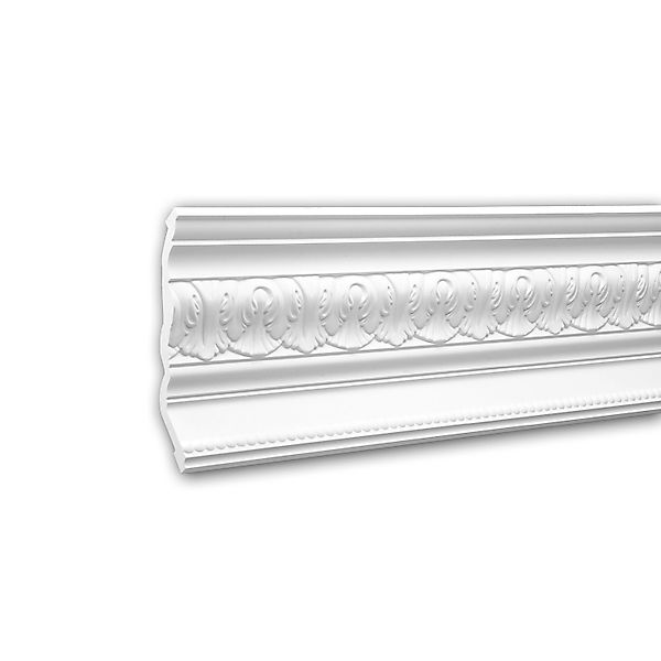 PROFHOME 150201 Eckleiste aus Polyurethan Deckenleiste Stuckleiste 2 m 200 günstig online kaufen
