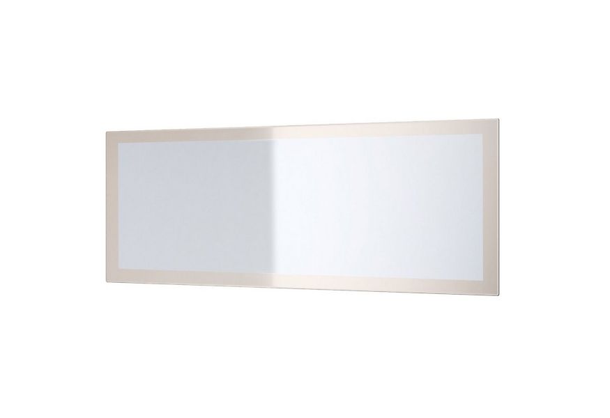 Vladon Wandspiegel Lima V3 (Wandspiegel, mit Rahmen im modernen Stil), Sand günstig online kaufen