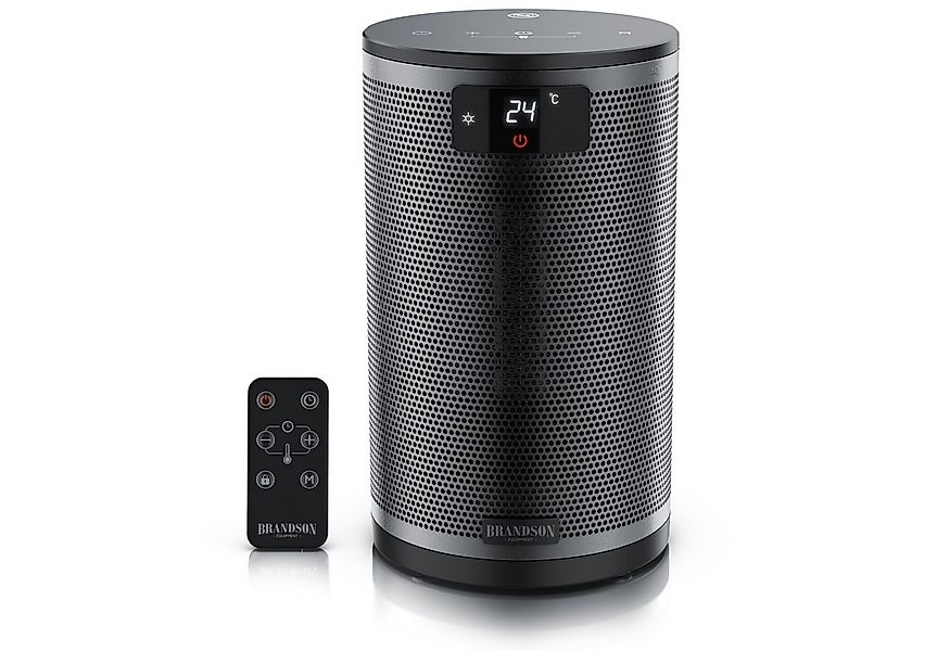 Brandson Heizlüfter Keramik Heizgerät, 2 Heizstufen, ECO‑Modus, Fernbedienu günstig online kaufen
