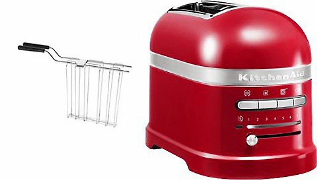 KitchenAid Toaster "Artisan 5KMT2204EER EMPIRE ROT" mit Sandwichzange günstig online kaufen