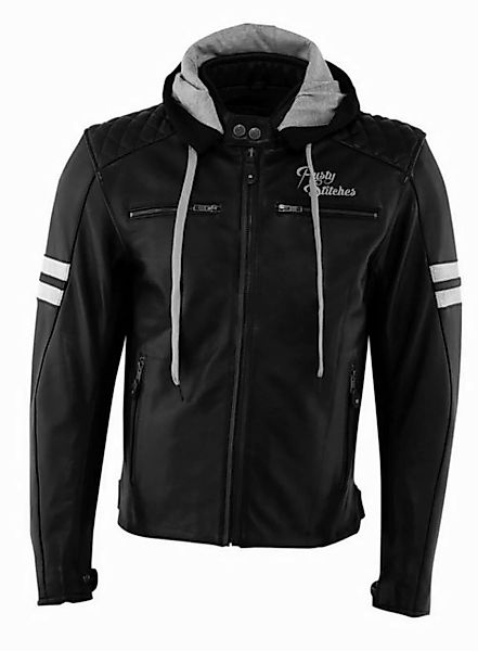 Rusty Stitches Motorradjacke Rusty Stitches Jacke Herren Jari Hooded schwar günstig online kaufen