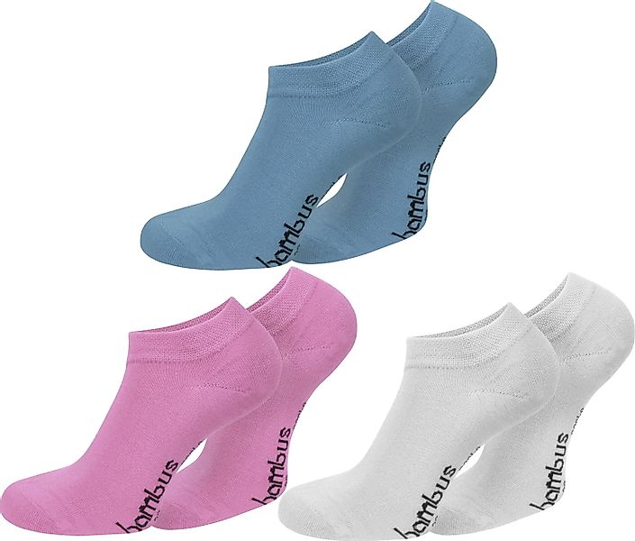 normani Sneakersocken 6 Paar Bambus-Gesundheitssocken Sneakers günstig online kaufen
