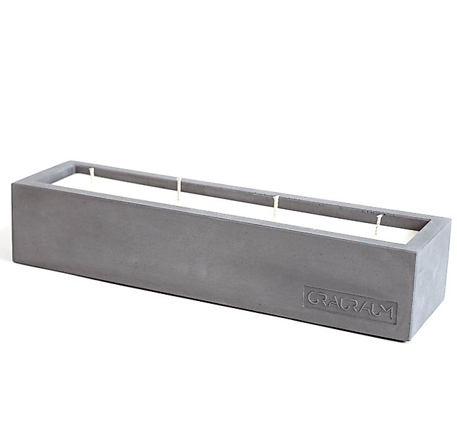 GRAURAUM Adventskerze 4 Dochte Kerzenfeuer (30cm), natürliches Rapswachs, H günstig online kaufen