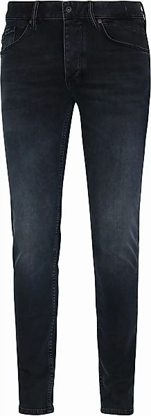 Cast Iron Riser Slim Jeans Vintage Washed Denim Schwarz - Größe W 34 - L 32 günstig online kaufen