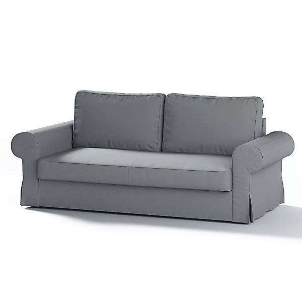 Bezug für Backabro 3-Sitzer Sofa ausklappbar, grau, Bezug für Backabro 3-Si günstig online kaufen