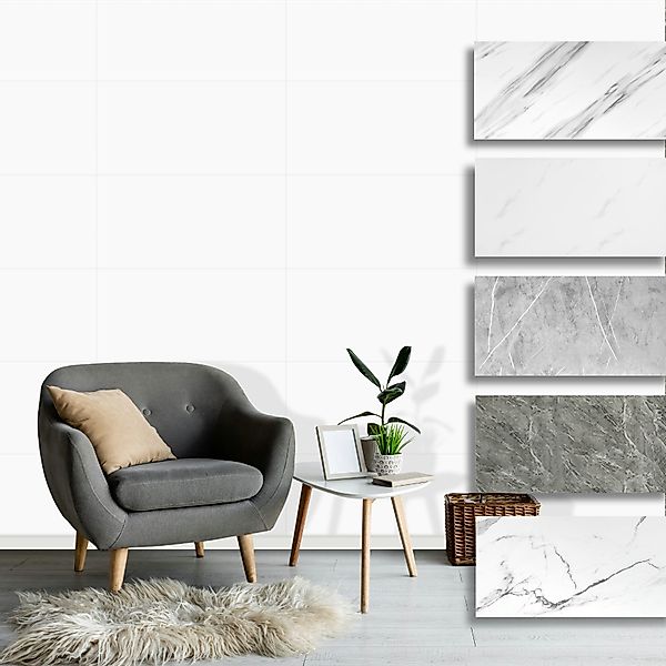 Hexim Wandpaneel, (Wandverkleidung Marmor Optik 0,9 günstig online kaufen