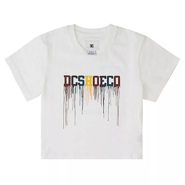 Dc Shoes Dc Drip Crop Kurzärmeliges T-shirt M White günstig online kaufen