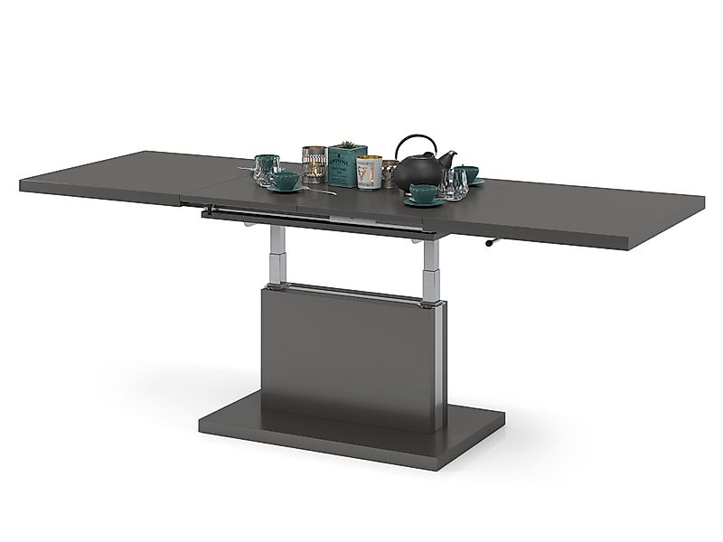 Mazzoni Couchtisch Aston Anthrazit Grau matt günstig online kaufen