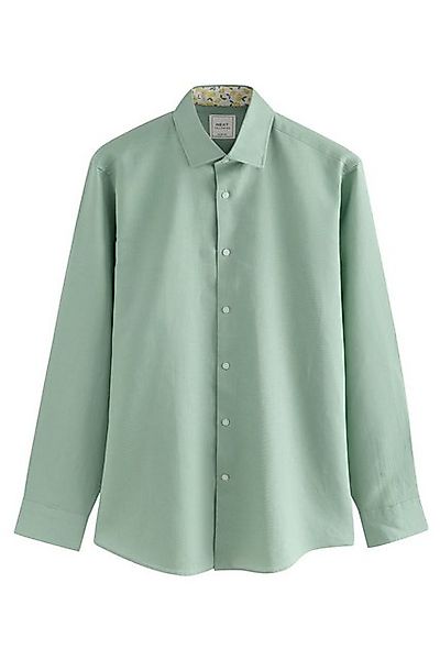 Next Langarmhemd Krawatte und Einstecktuch im Set - Slim Fit (2-tlg) günstig online kaufen