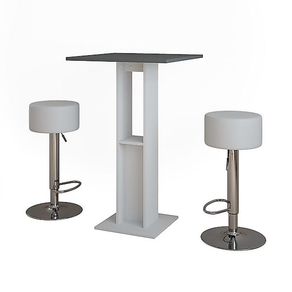 Vicco Bartisch Repose, Weiß/Anthrazit, 65 x günstig online kaufen
