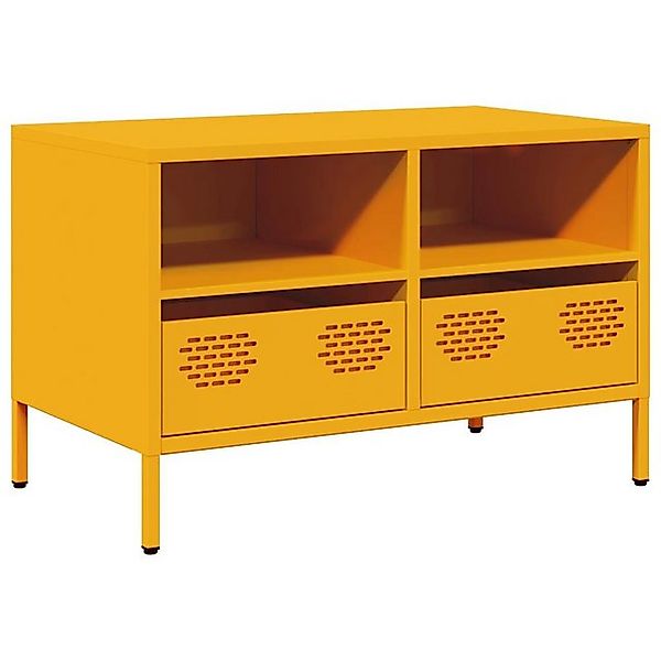 vidaXL TV-Schrank TV-Schrank Senfgelb 68x39x43,5 cm Kaltgewalzter Stahl (1- günstig online kaufen