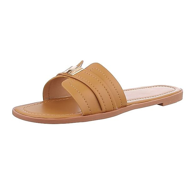 Ital-Design Elegante Sandaletten für entspannte Tage Pantolette (89322971) günstig online kaufen