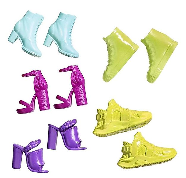 Barbie Puppenkleidung Fashion Set Schuhe Barbie Mattel HBV30 Accessoires fü günstig online kaufen