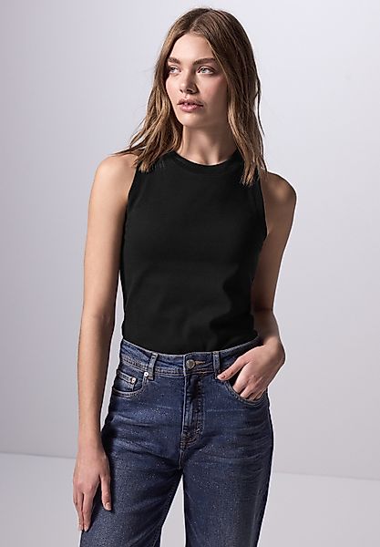 STREET ONE STUDIO T-Shirt aus elastischem günstig online kaufen