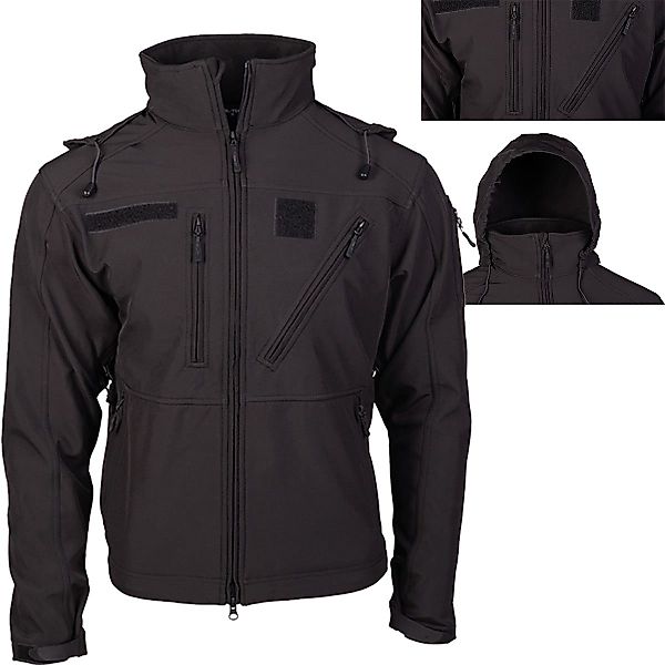 Mil-Tec Outdoorjacke Militär Softshell Jacke SCU günstig online kaufen