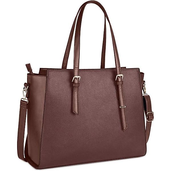 LuxusKollektion Shopper Handtasche Damen Shopper Schwarz günstig online kaufen