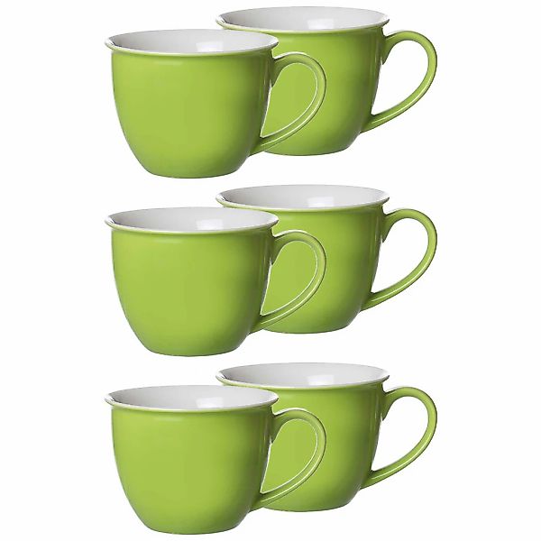 Ritzenhoff & Breker Tasse "Jumbotassen Doppio 350 ml 6er Set" günstig online kaufen