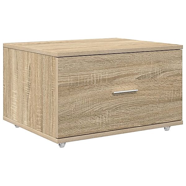 vidaXL Fächerschrank Schubladenschrank Sonoma Eiche Holzspanplatte günstig online kaufen