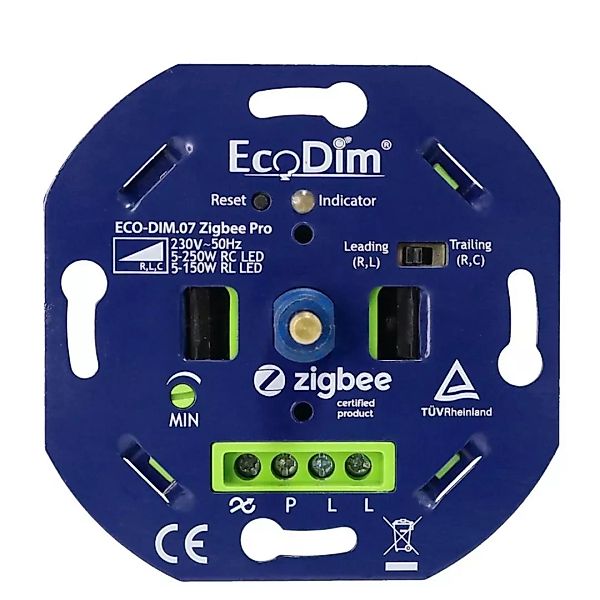 Zigbee Dimmer Pro 1-250W in Blau günstig online kaufen