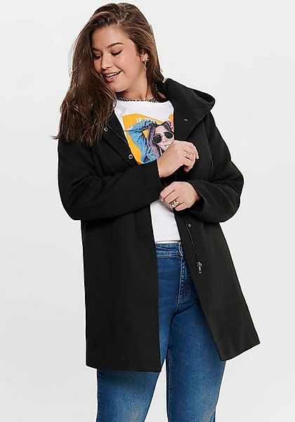 ONLY CARMAKOMA Langjacke CARSEDONA LIGHT COAT OTW mit Kapuze günstig online kaufen