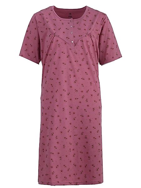 zeitlos Nachthemd Nachthemd Kurzarm - Blumen günstig online kaufen